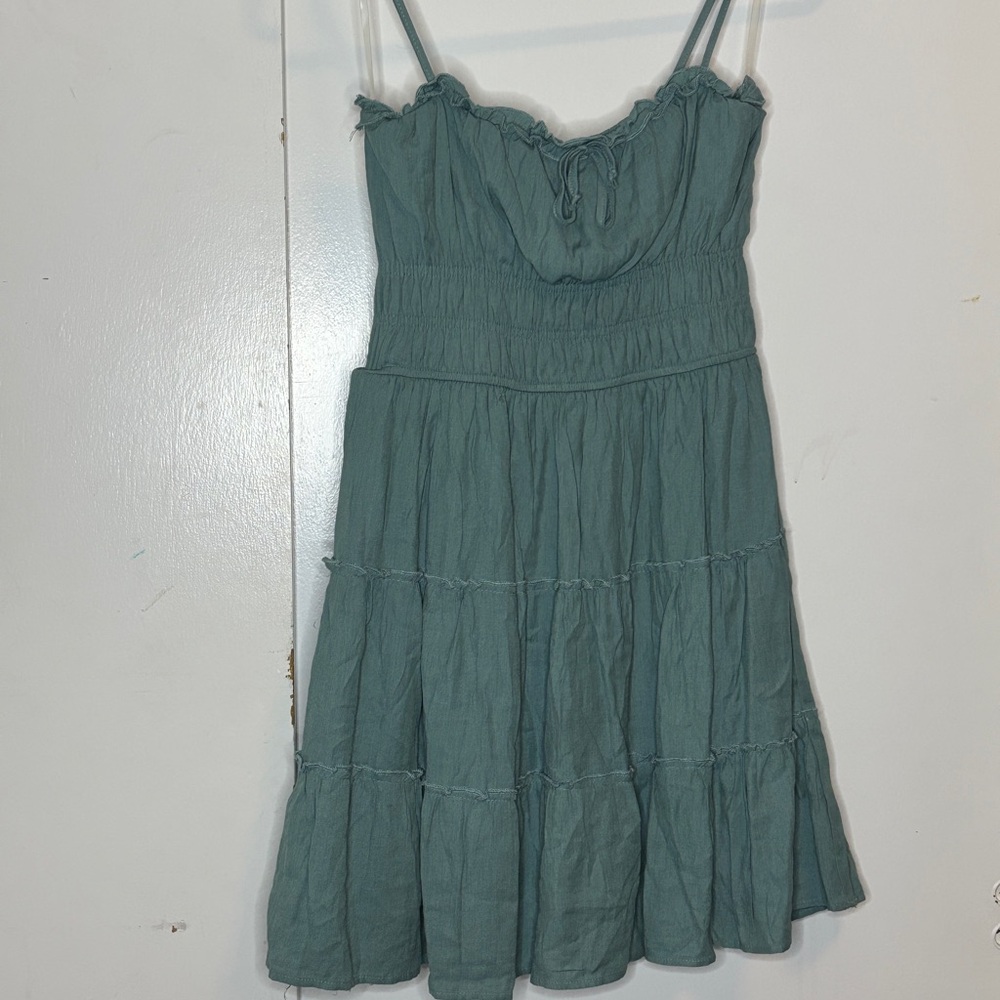 Trixxi Teal Mini Dress
